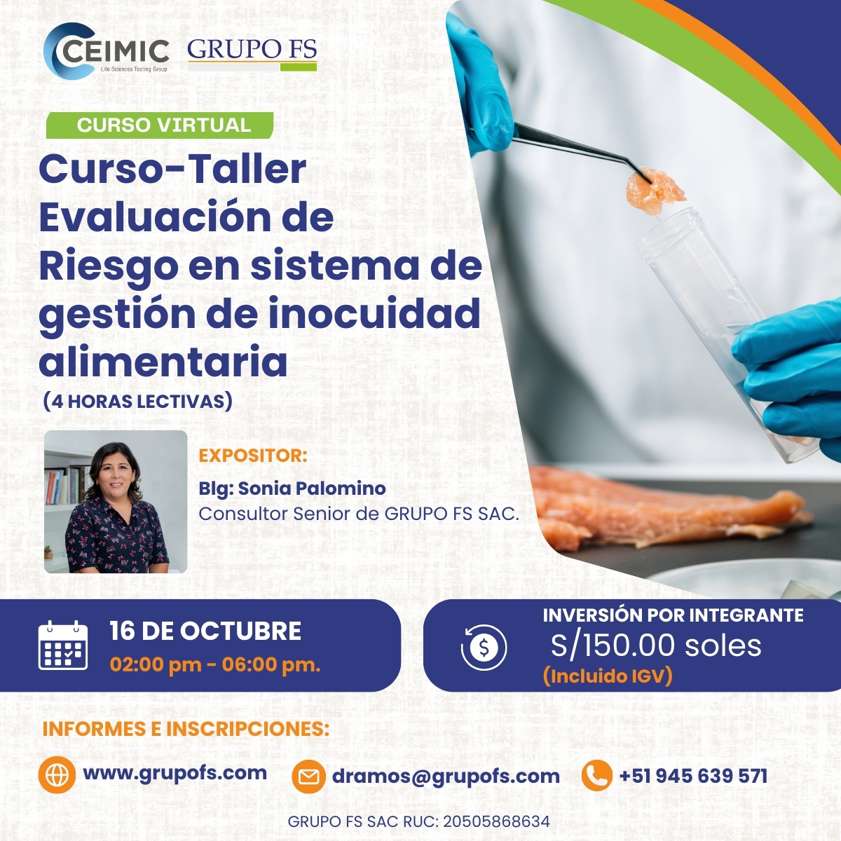 EVALUACIóN DE RIESGOS EN LA IMPLEMENTACIóN DE SISTEMAS DE INOCUIDAD ALIMENTARIA.